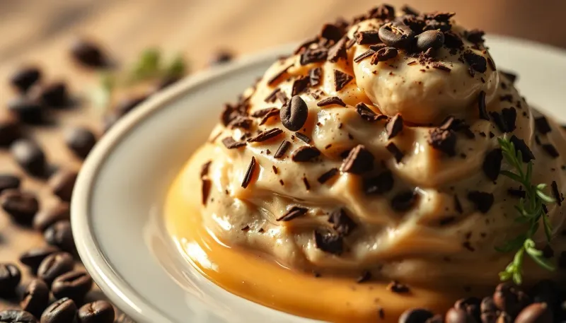 Semifreddo al caffè e cioccolato bianco: un dolce fresco e goloso per Pasquetta