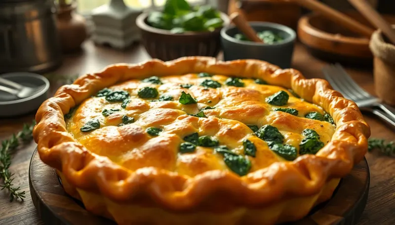 Torta rustica agli spinaci: la ricetta veloce e saporita per ogni occasione